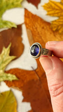 Load image into Gallery viewer, Iolite Gemstone and Sterling Silver Ring
