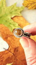 Load image into Gallery viewer, Golden Rutile Gemstone and Sterling Silver Ring
