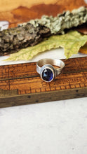 Load image into Gallery viewer, Iolite Gemstone and Sterling Silver Ring