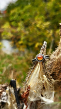 Load image into Gallery viewer, Hessonite Garnet and Sterling Silver Ring
