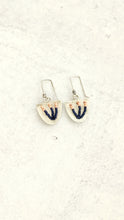 Load image into Gallery viewer, Beaded Motif Sterling Silver Earrings