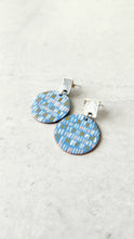 Load image into Gallery viewer, Contemporary Multi-Colored Enamel Earrings
