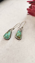 Load image into Gallery viewer, Turquoise and Sterling Silver Earrings