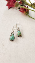 Load image into Gallery viewer, Turquoise and Sterling Silver Earrings