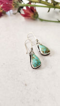 Load image into Gallery viewer, Turquoise and Sterling Silver Earrings