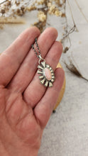 Load image into Gallery viewer, Pink Opal and Sterling Silver Aster Necklace