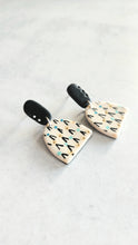 Load image into Gallery viewer, Tribal Arch Polymer Clay Earrings

