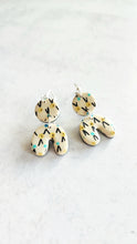 Load image into Gallery viewer, Circle and Arch Polymer Clay Earrings
